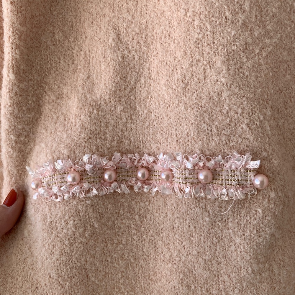SOLD NWT Pink Cardigan - Picture 5 of 6